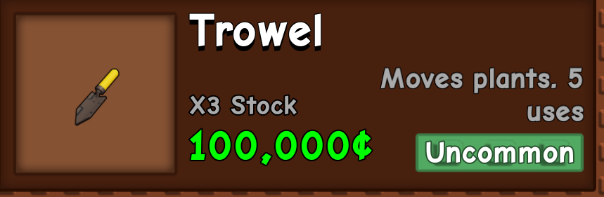trowel